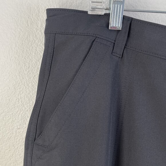 Old Navy Womens XXL Stretchtech Pants Black Straight Full Length Quick Dry Cargo - Picture 9 of 10